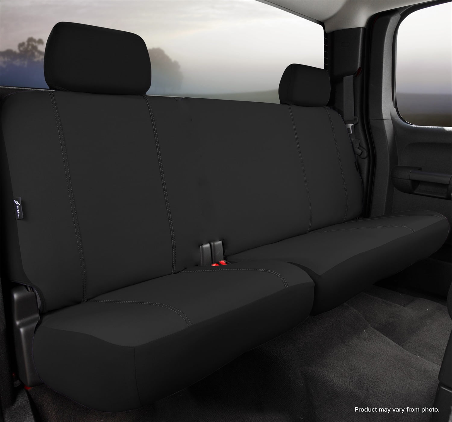 Front Split Seat 40//20//40//Saddle Blanket Fia TRS47-28 Black TRS40 Solid Wrangler Solid Black Seat Cover